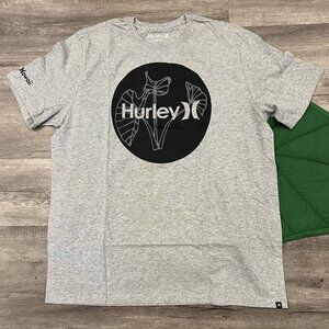 Sig Zane Hurley Mens XL Gray Kalo Print Short Sleeve Graphic Tee Tshirt